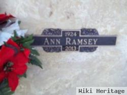 Ann Ramsey