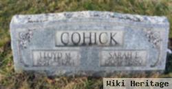 Sarah E Cohick