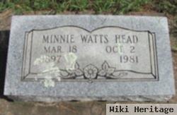 Minnie Watts Head