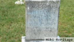 William R Mathis