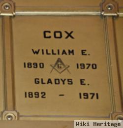 William E Cox, Sr