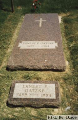 Ernest Frederick "ernie" Gatzke