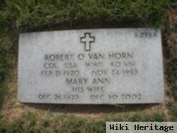 Mary Ann "cushie" Henderson Van Horn