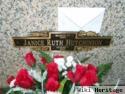 Janice Ruth Hutchinson