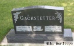 Donald M Gackstetter