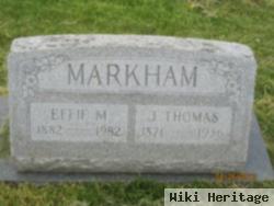 Effie M Markham