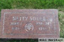 Hetty Linden Soule