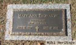 Mary Ann Thomason Mitchell