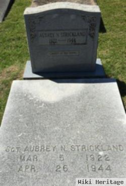 Sgt Aubrey N. Strickland