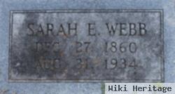 Sarah Evelyn Nanny Webb