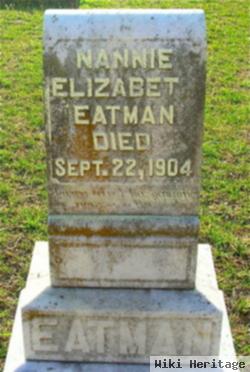 Nannie Elizabeth Eatman