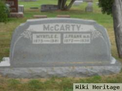 Dr J. Frank Mccarty