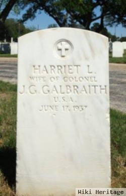 Harriet L Galbraith