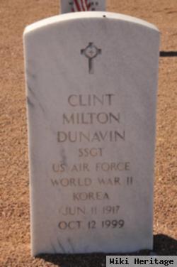 Sgt Clint Milton Dunavin