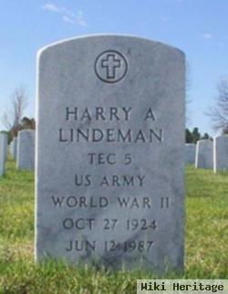 Harry A. Lindeman