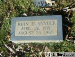 John D. Snyder