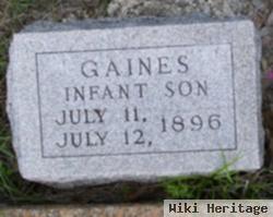 Infant Son Gaines