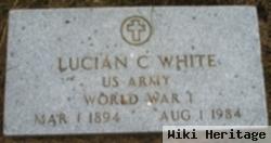 Lucian C White