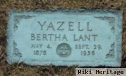 Bertha Yazell