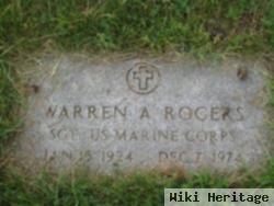 Warren A Rogers