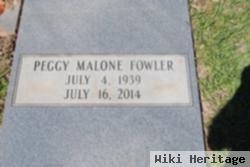 Peggy Malone Fowler