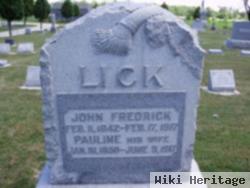 John Frederick Lick