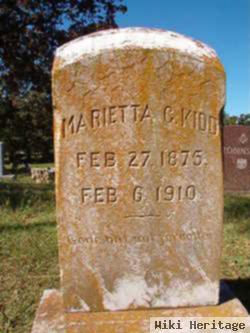 Marietta C Kidd