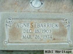 Agnes E Lazenby Barrick