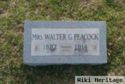 Mrs Walter G Peacock