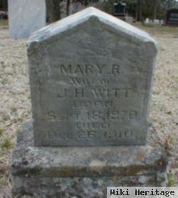 Mary Hatfield Witt