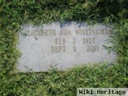 Elizabeth A. "betty" Whittington Willingham