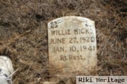 Willie Hicks