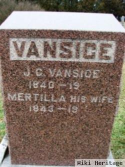 Mertilla Amelia Forbes Vansice