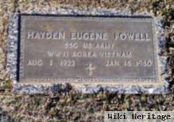Hayden E. "stoogie" Powell