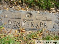 John L Dendekker