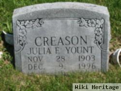 Julia Frances Yount Creason