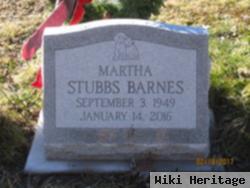 Martha Stubbs Barnes