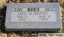 Emil H "red" Kratky