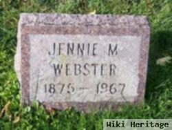 Jennie M Webster