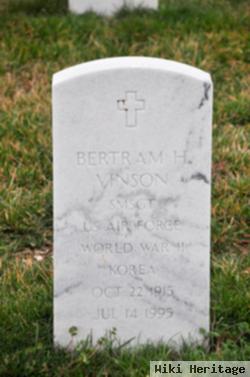 Bertram H Vinson
