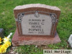 Isabel Georgia "molly" Hoye Popwell