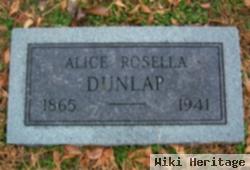 Alice Rosella Dunlap