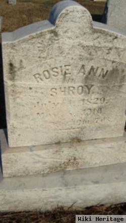 Rosie Ann Shroy