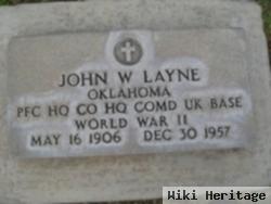 John W Layne