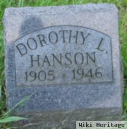 Dorothy Lane Hanson