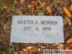 Hester E Bender