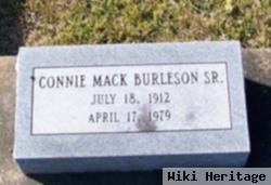 Connie Mack Burleson, Sr
