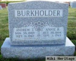 Annie B Hoover Burkholder