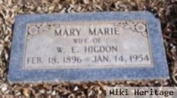 Mrs Mary Marie Higdon