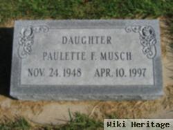 Paulette F. Musch